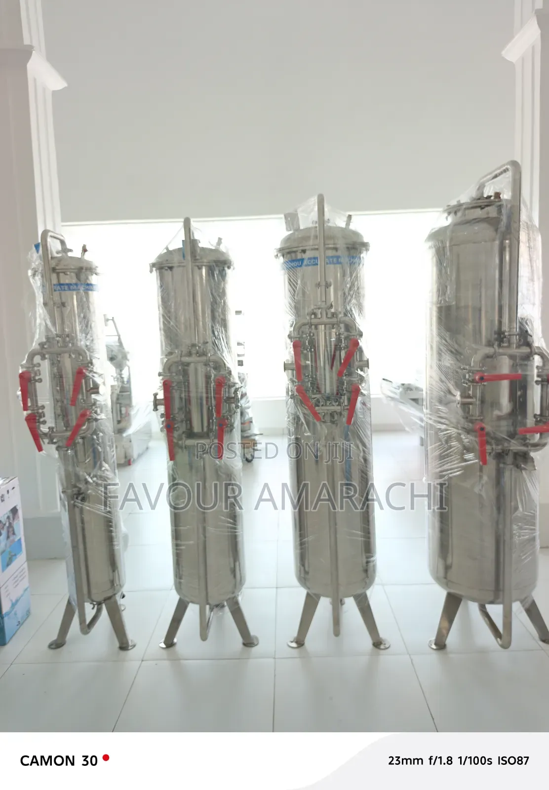 Stainless Filtration Tank