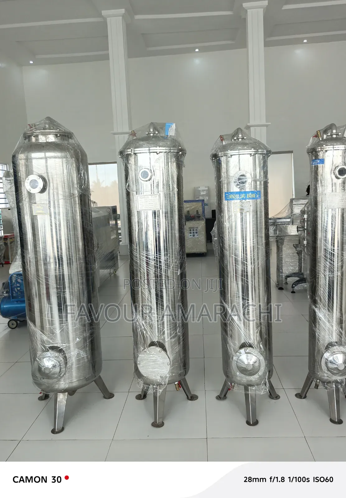 Stainless Filtration Tank