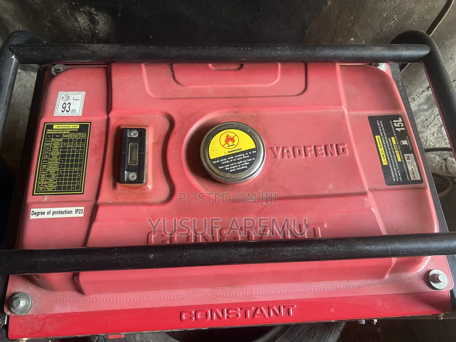 Generator Available for Sale