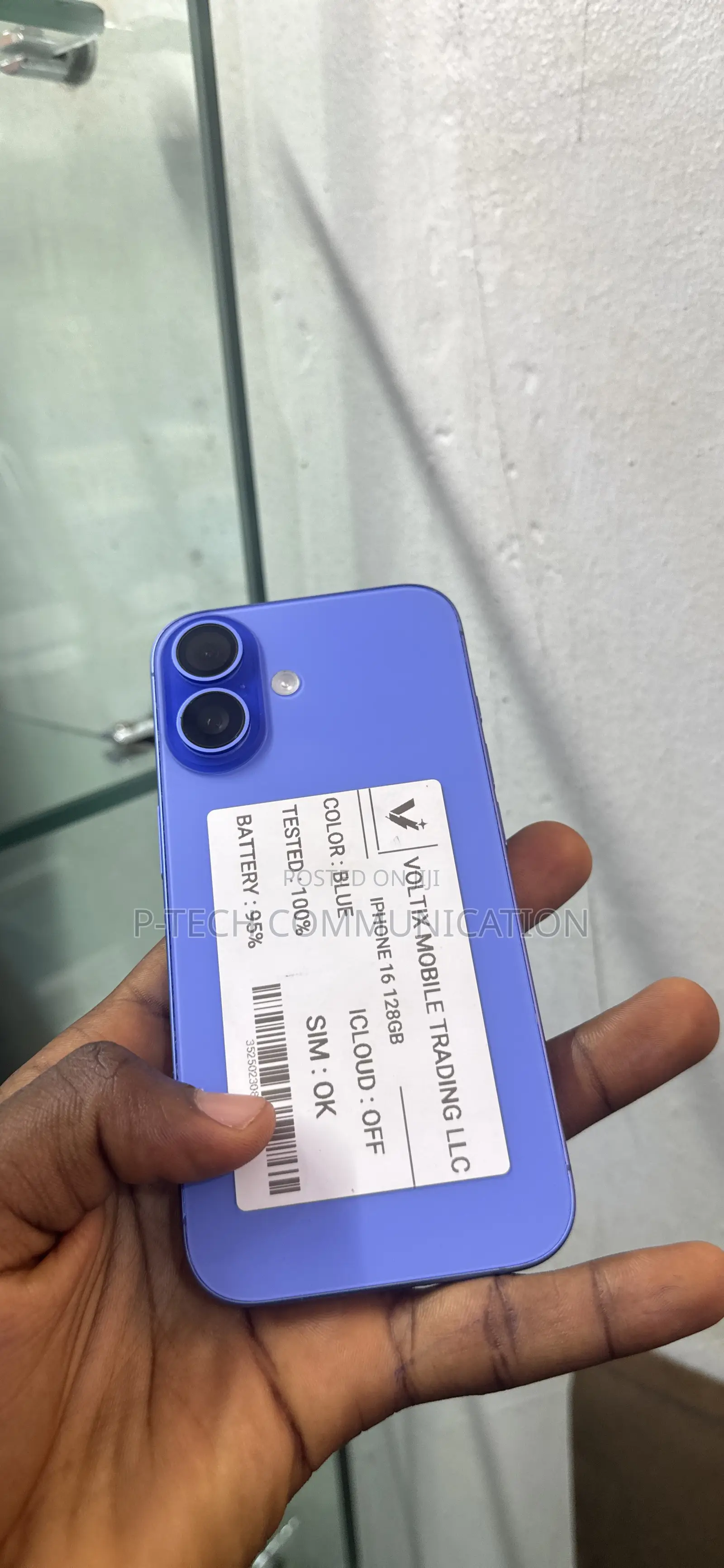 Apple iPhone 16 128 GB Blue