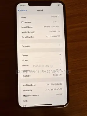 Apple iPhone 11 Pro Max 64 GB Gold