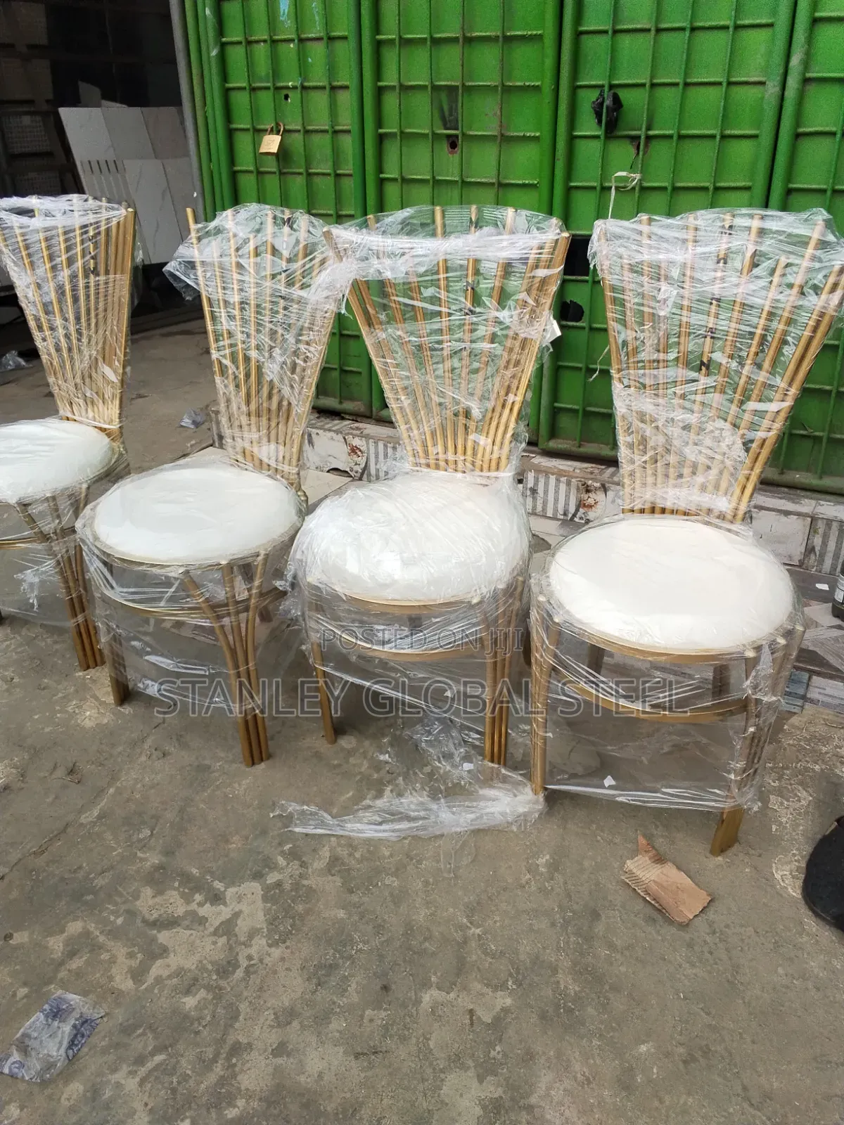 Stainless Gold Chair