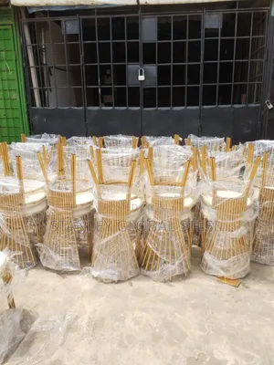 Stainless Gold Chair