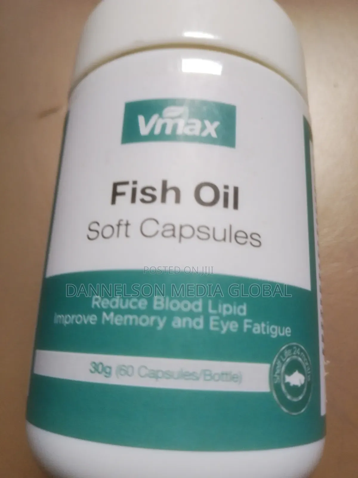 Stop Hair Breakage – VMax Fish Oil Nourishes From Inside Out!