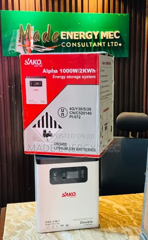 Sako Alpha 1000w / 2kwh Lithium Solar Generator – All-in-One Energy