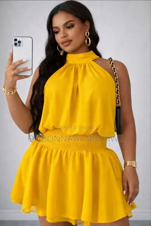 Silk Mini Gown