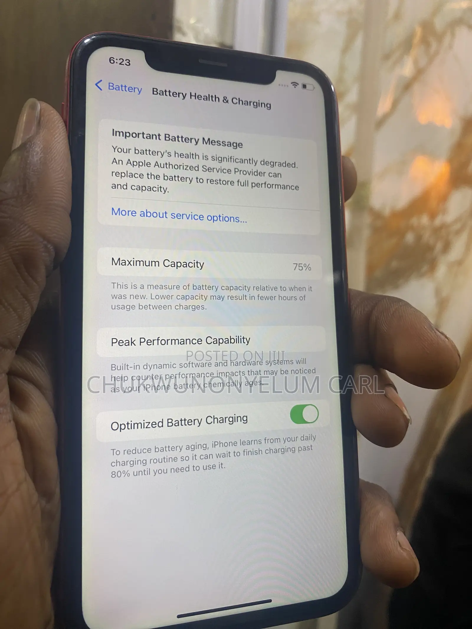 Apple iPhone 11 64 GB Red