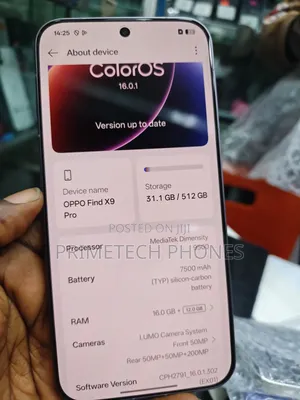Oppo Find X9 Pro 512 GB Bronze
