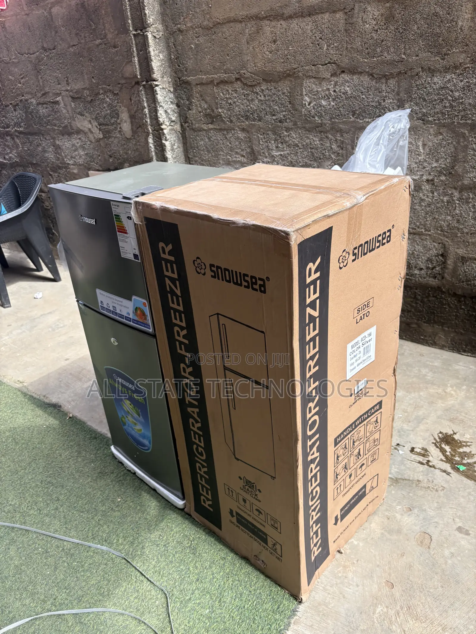 SNOWSEA BCD-166 Fridge for Residential Use