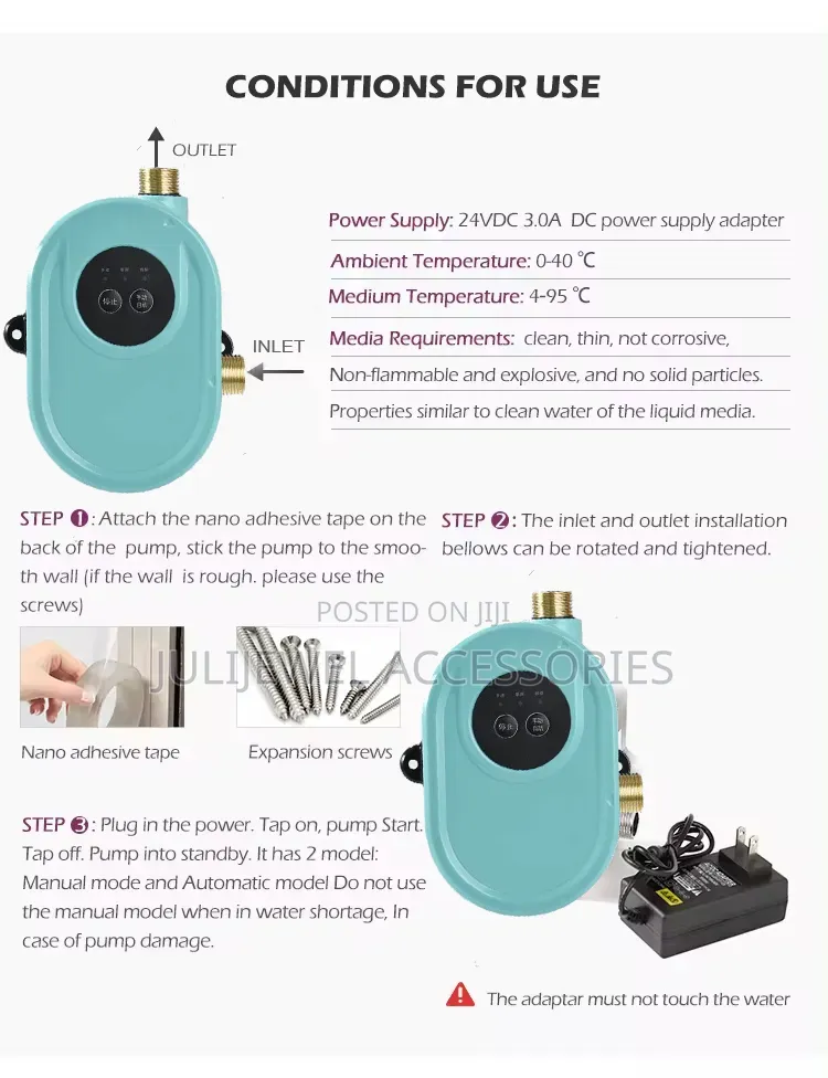 Automatic Water Pressure Booster Pump.