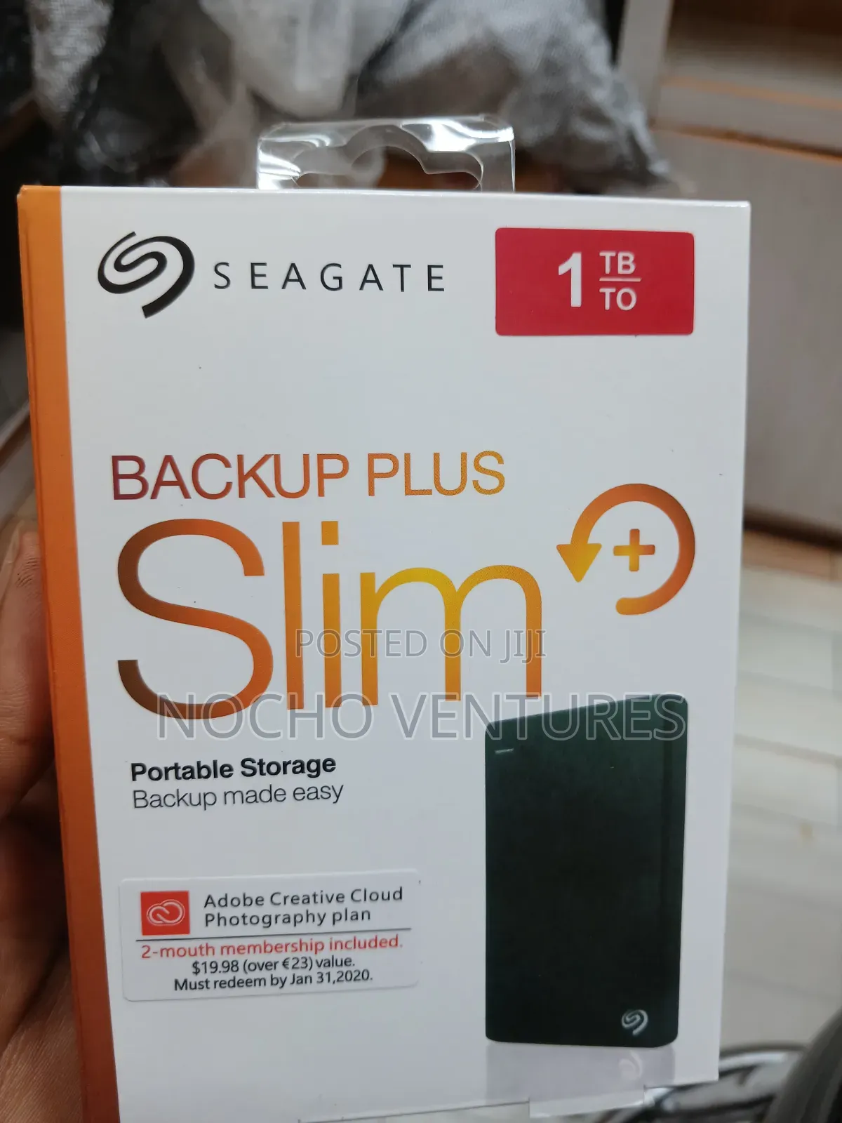 Seagate 1Tb Backup Plus Slim