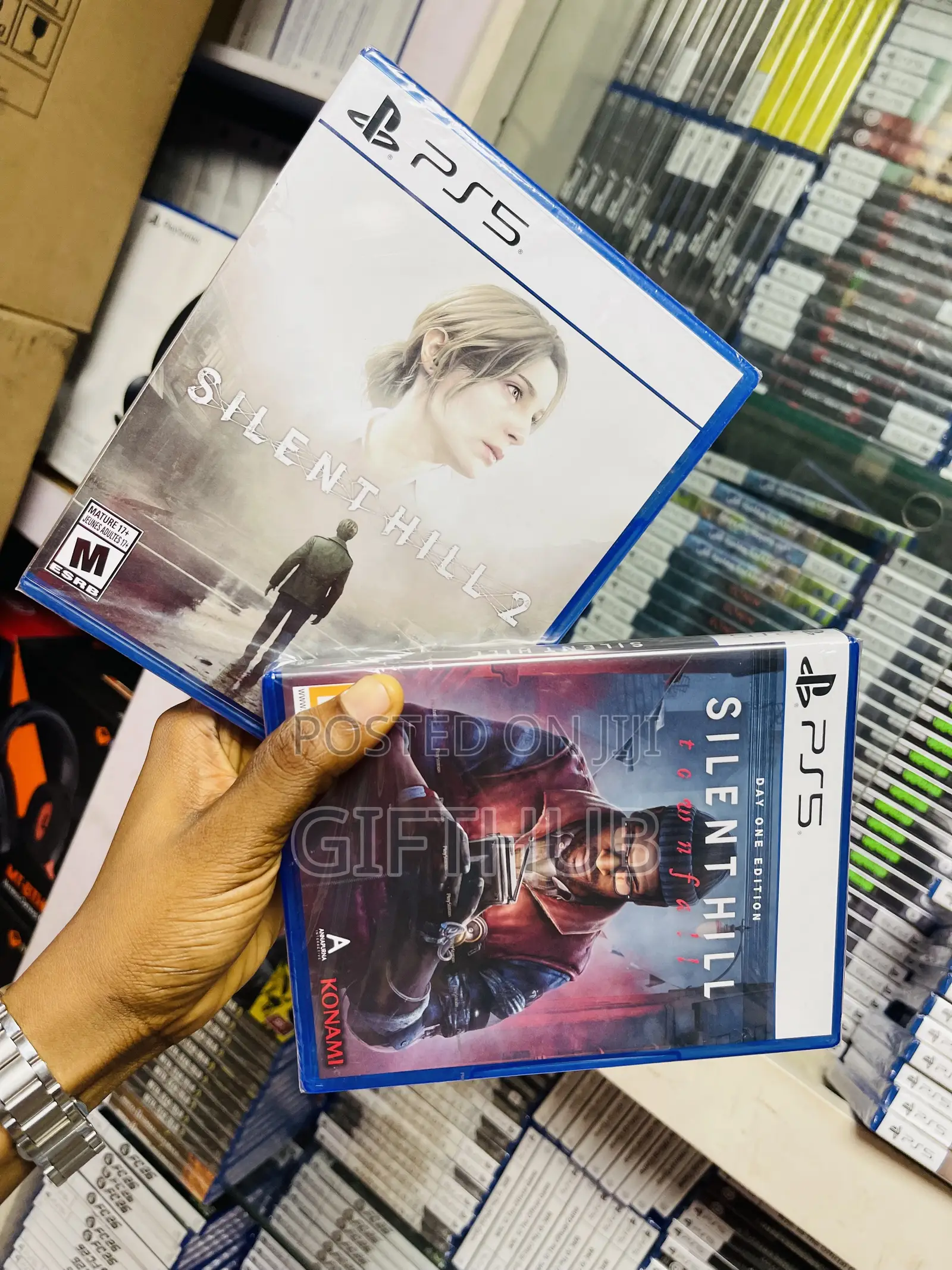 Silent Hill 2 Ps5 Game Disc
