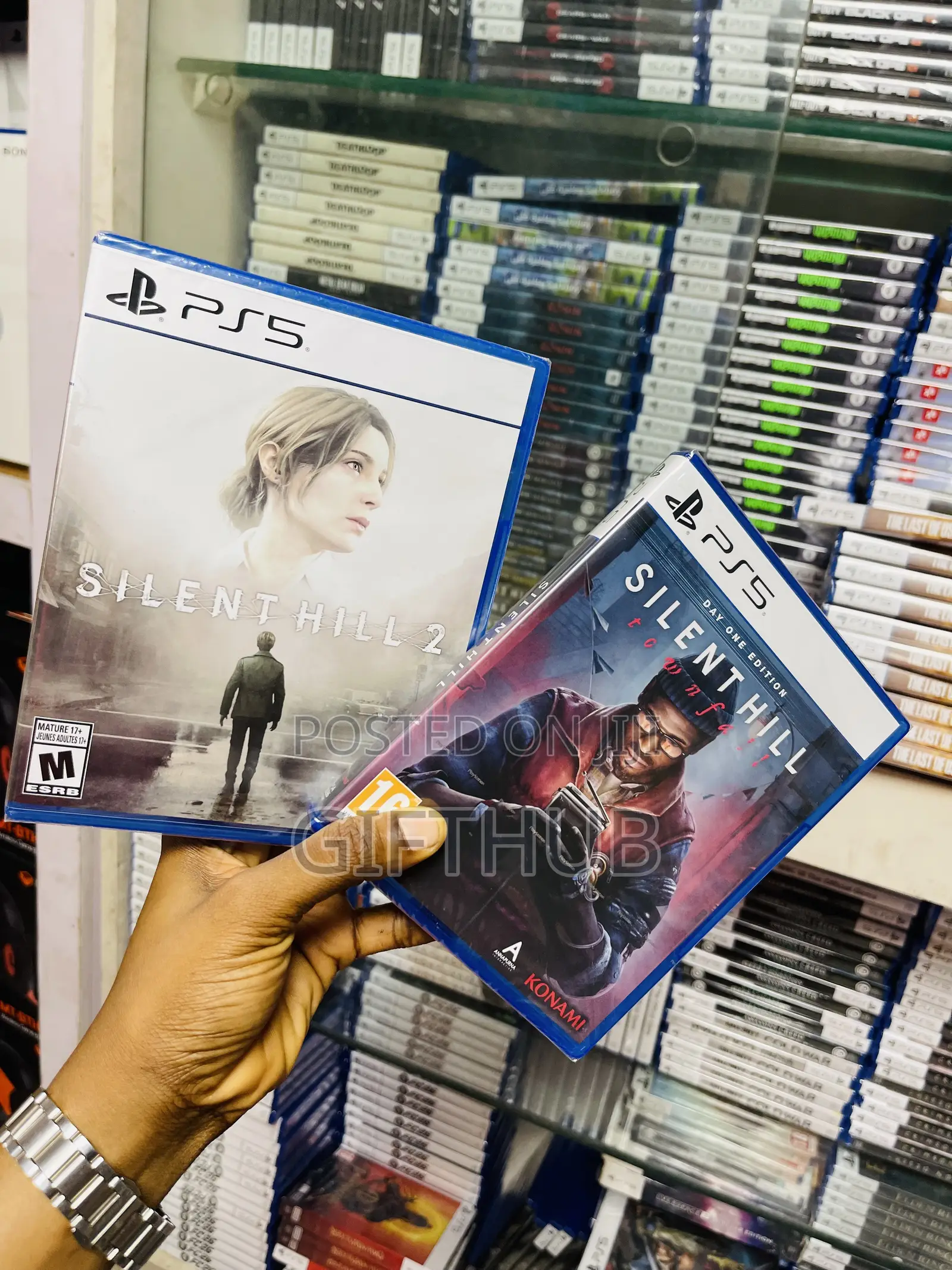Silent Hill 2 Ps5 Game Disc