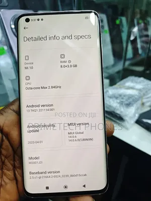 Xiaomi Mi 10 256 GB Pink
