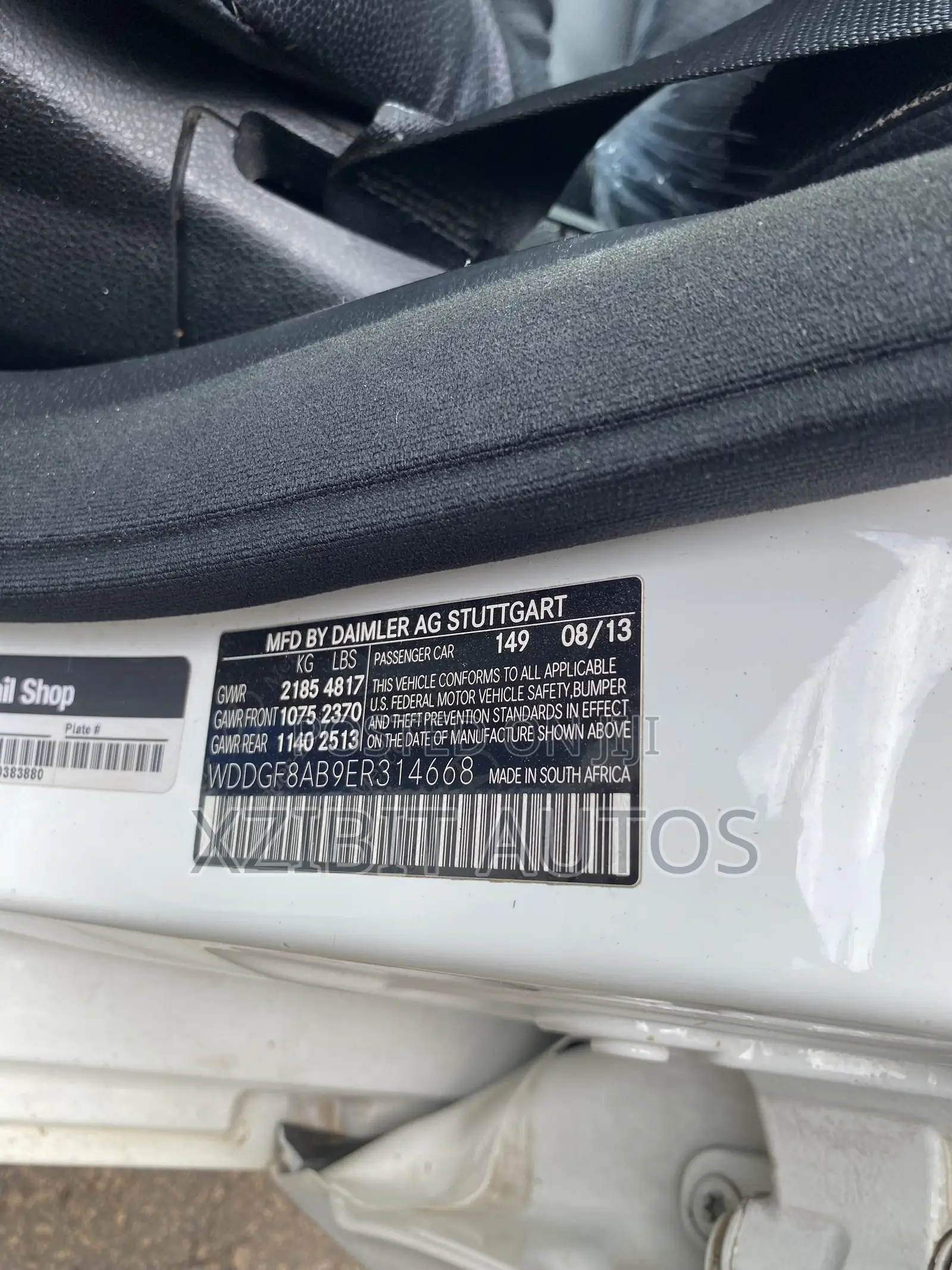 Mercedes-Benz C300 2014 White