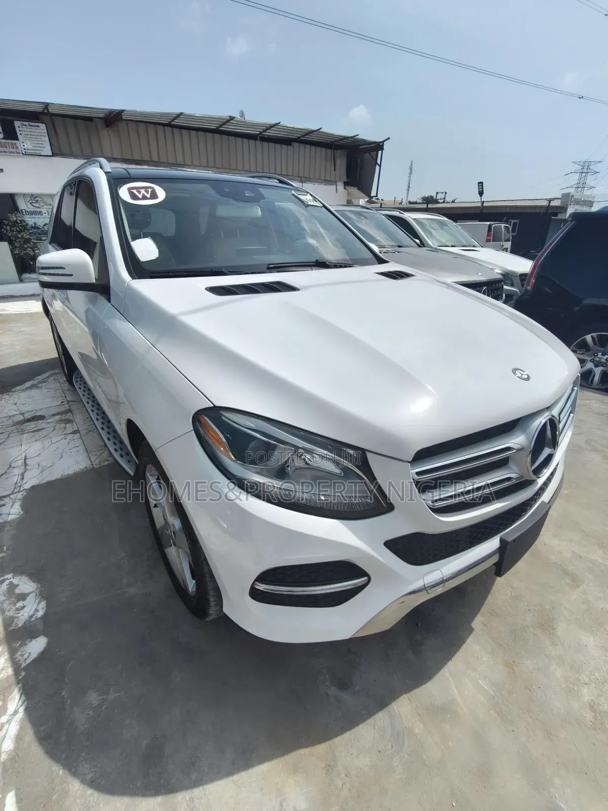 Mercedes-Benz GLE-Class 2016 White