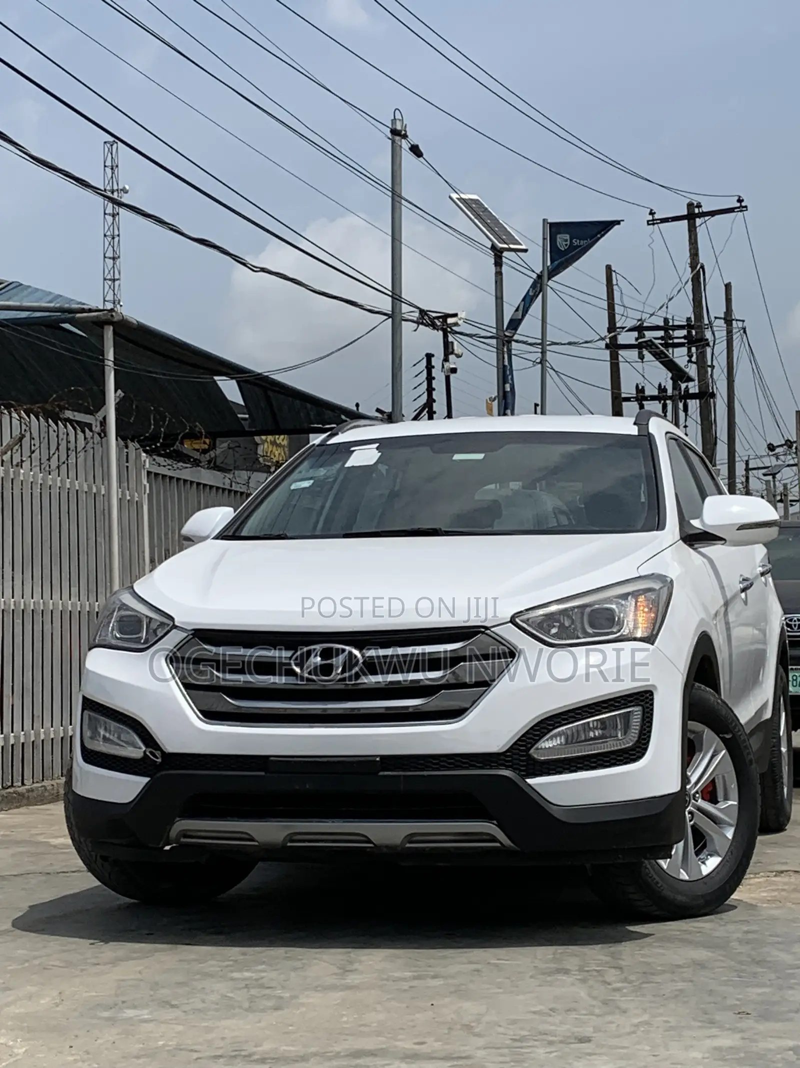 Hyundai Santa Fe 2015 White