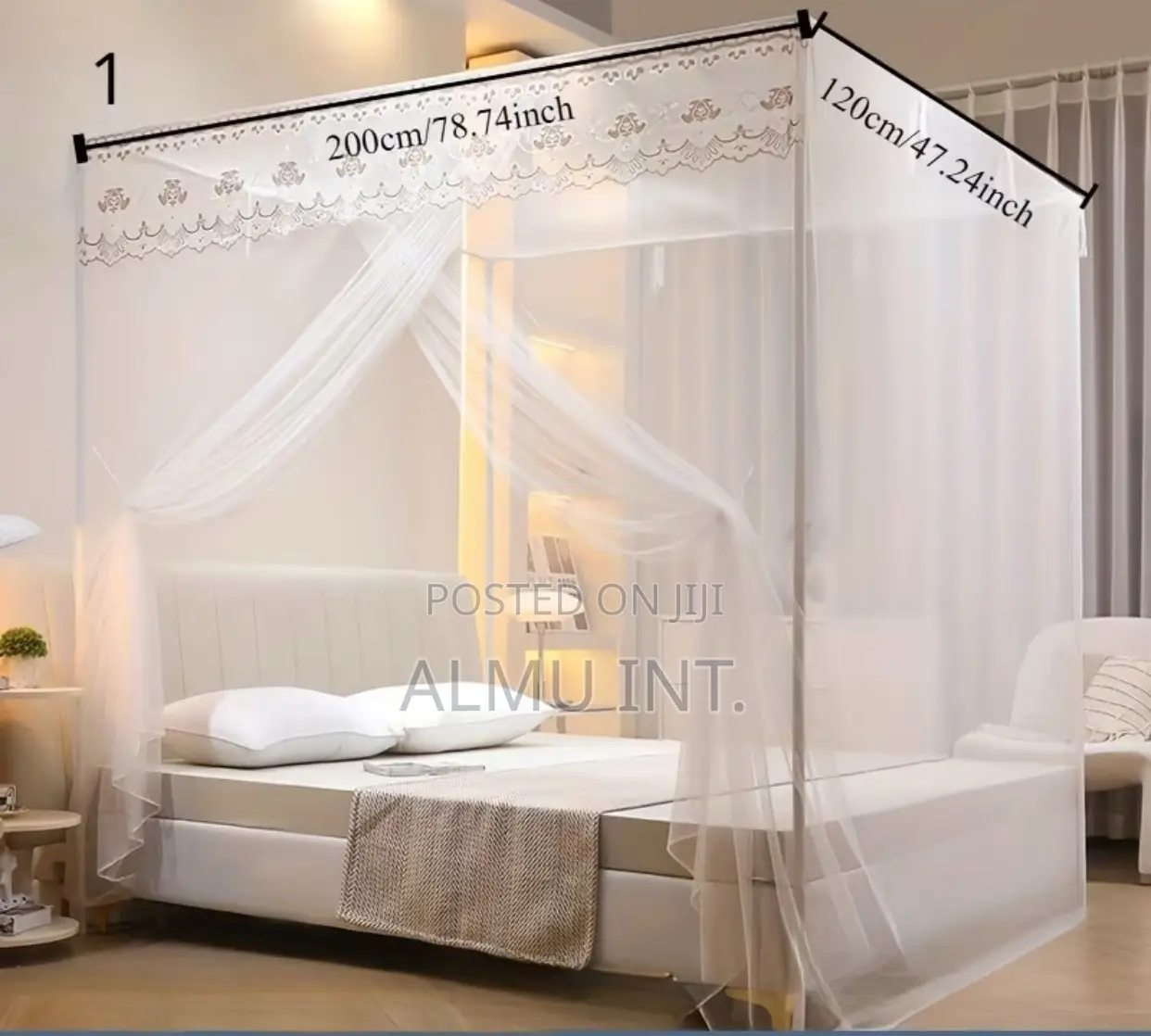 Canopy Four Stand Mosquito Net