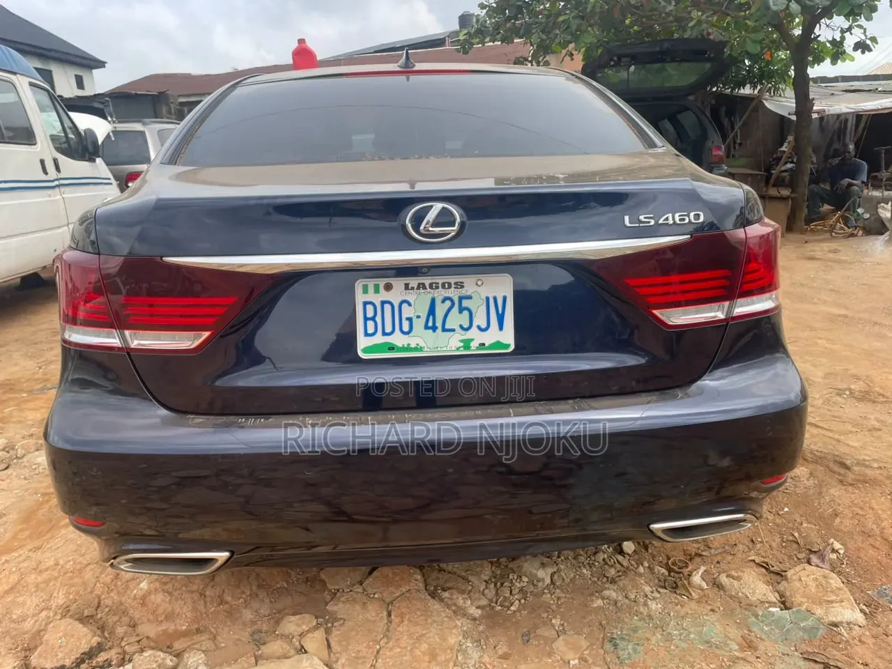 Lexus LS 460 AWD 2017 Blue