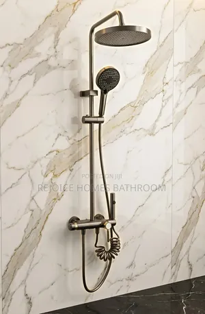 Luxury Wall-Mounted Rain Shower Mixer With Handheld & Bidet Sprayer
