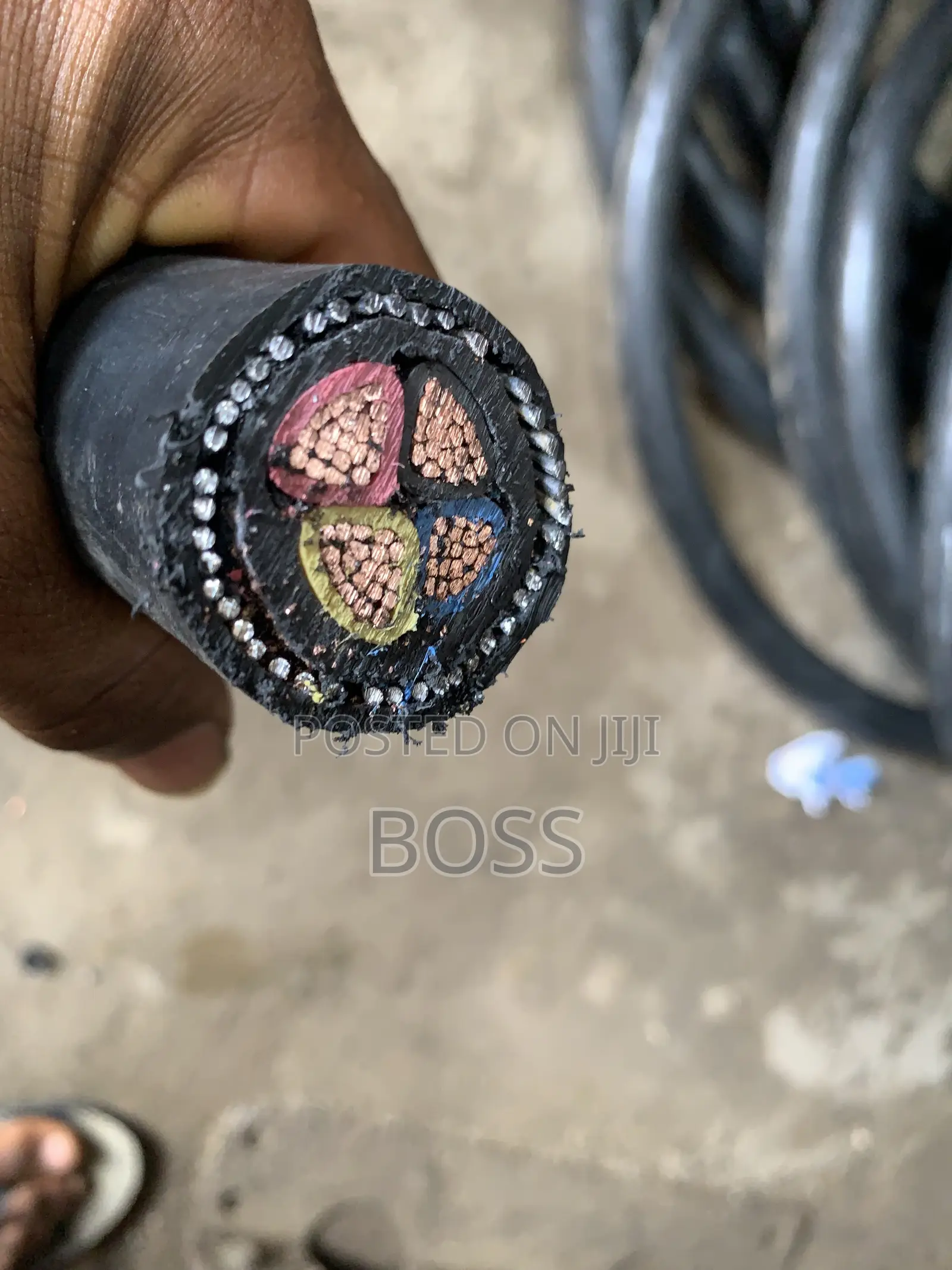 16mmX4core Armored Cable Full Copper
