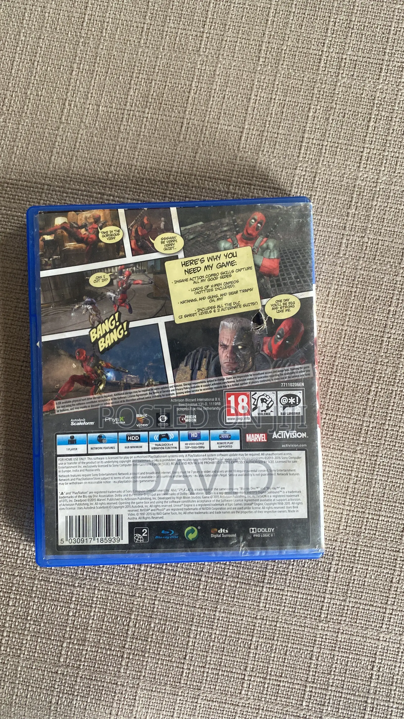 Deadpool Ps4