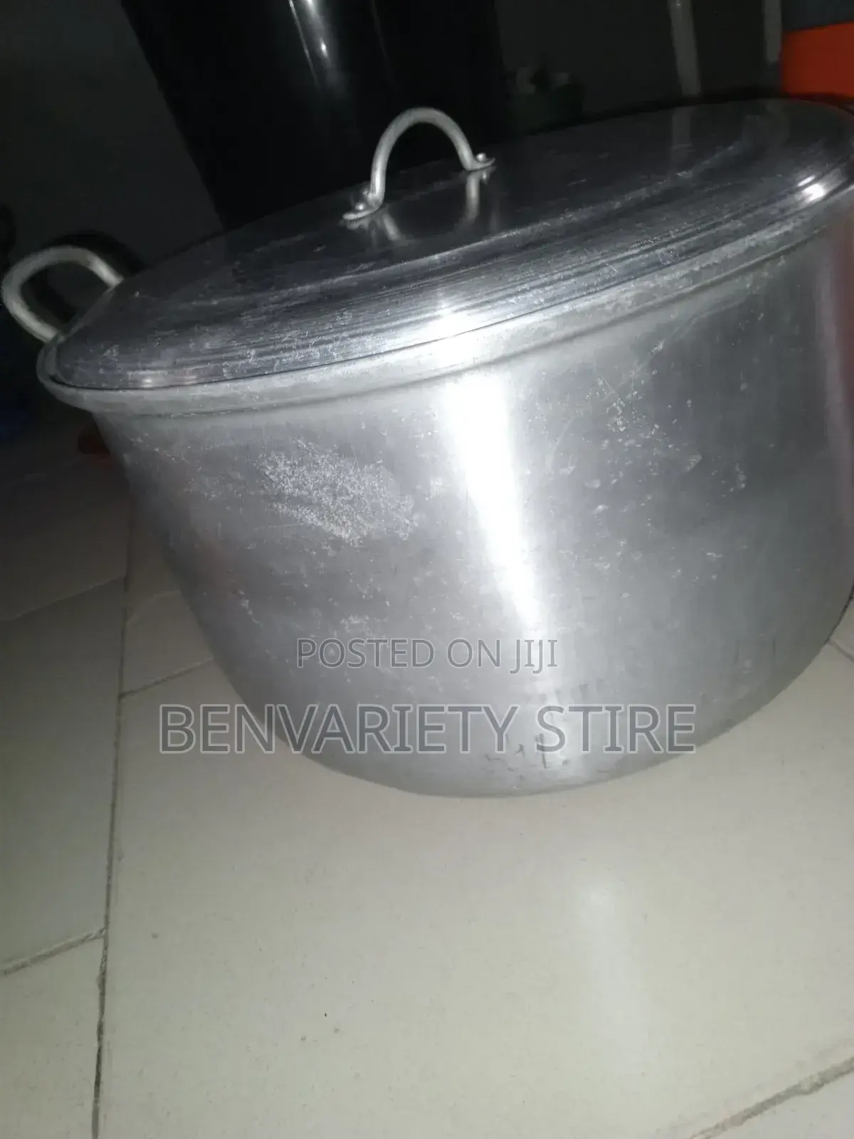 Fairly Used Pots . Big Aluminium Pot