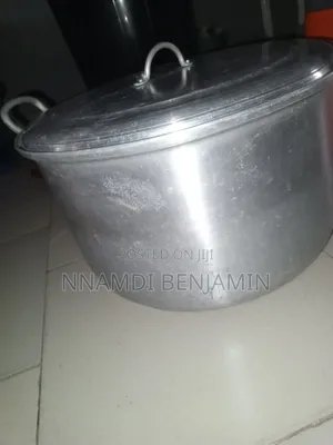 Fairly Used Pots . Big Aluminium Pot
