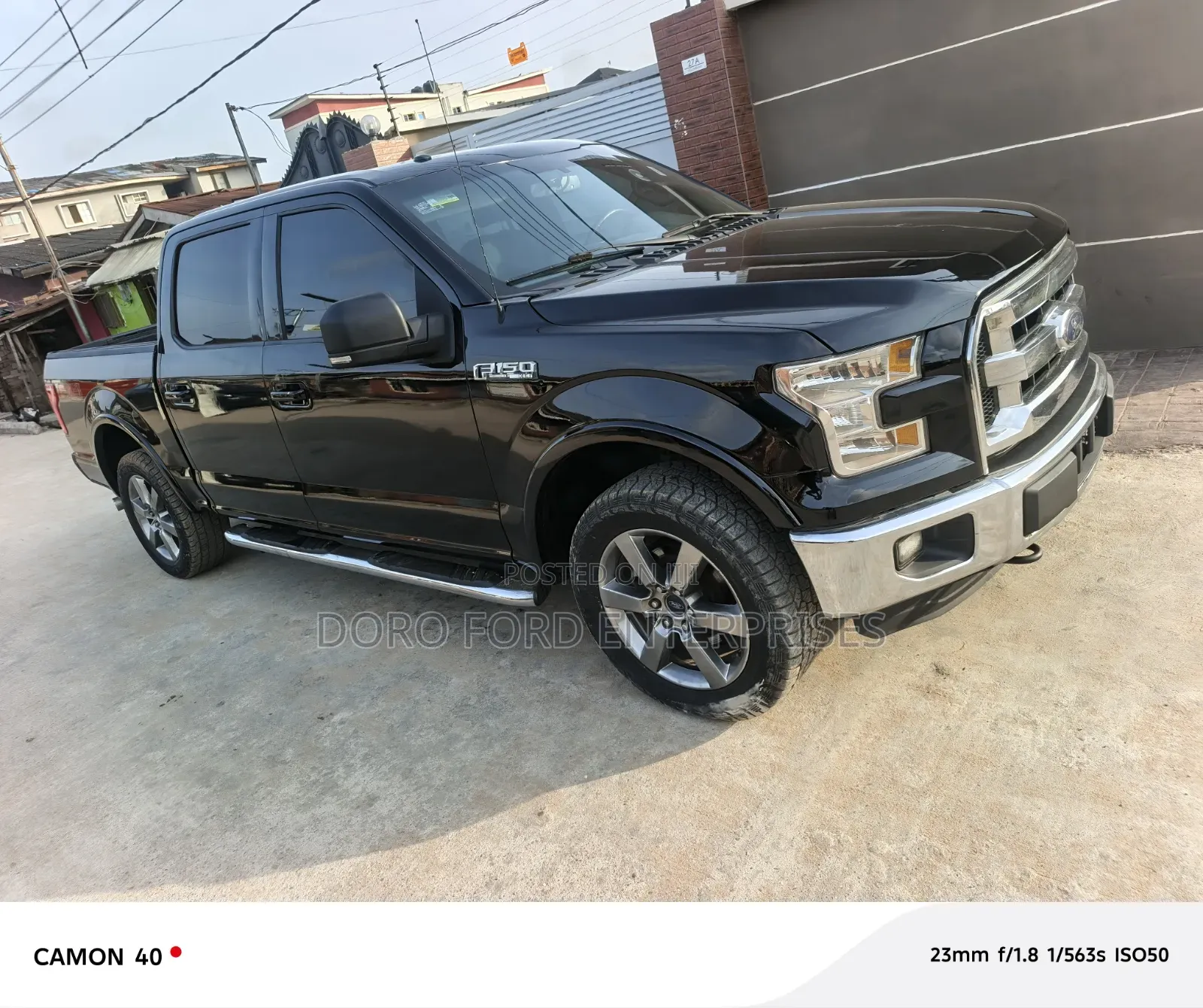 Ford F-150 2017 Black