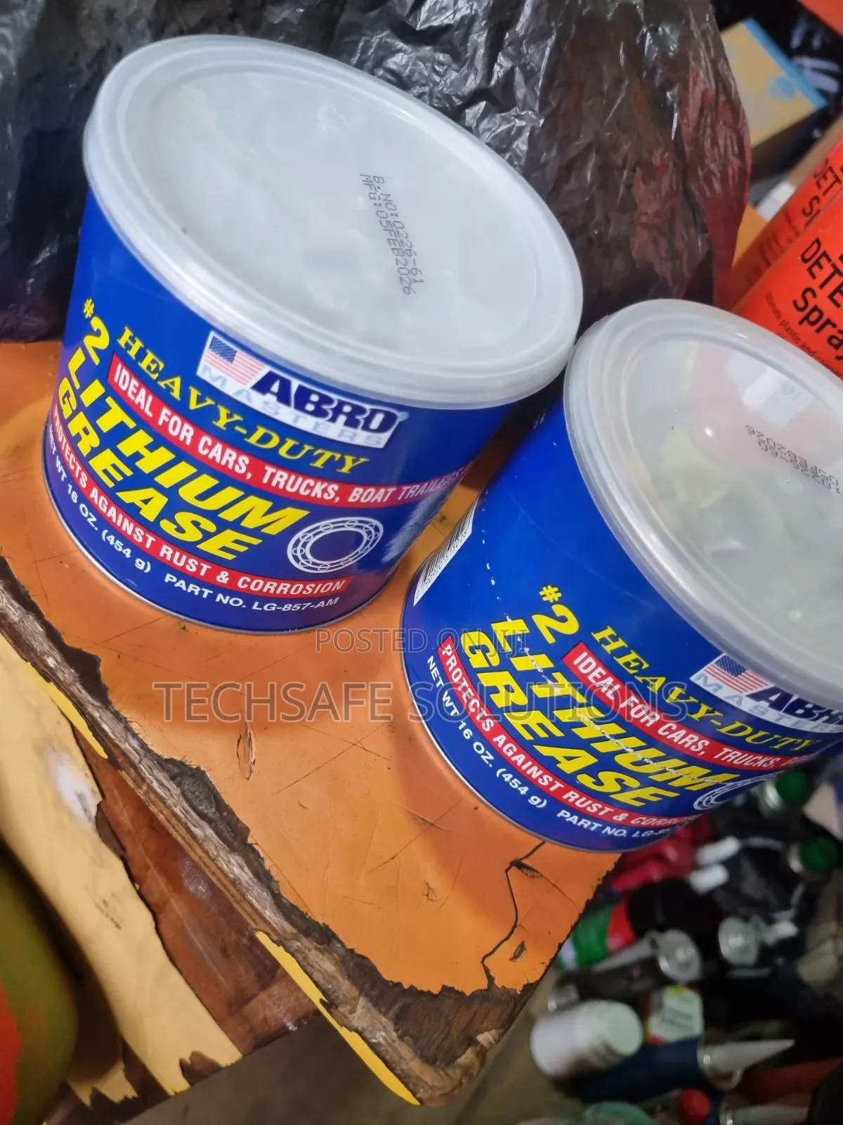 ABRO Heavy-Duty #2 Lithium Grease