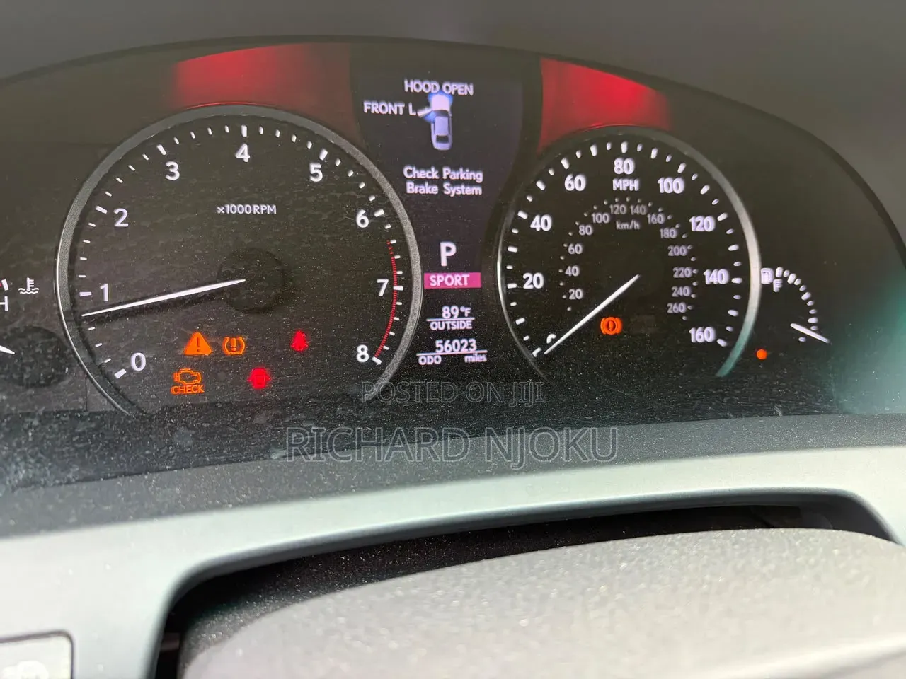 Lexus LS 460 AWD 2017 Blue