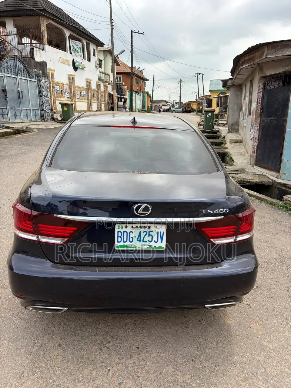 Lexus LS 460 AWD 2017 Blue
