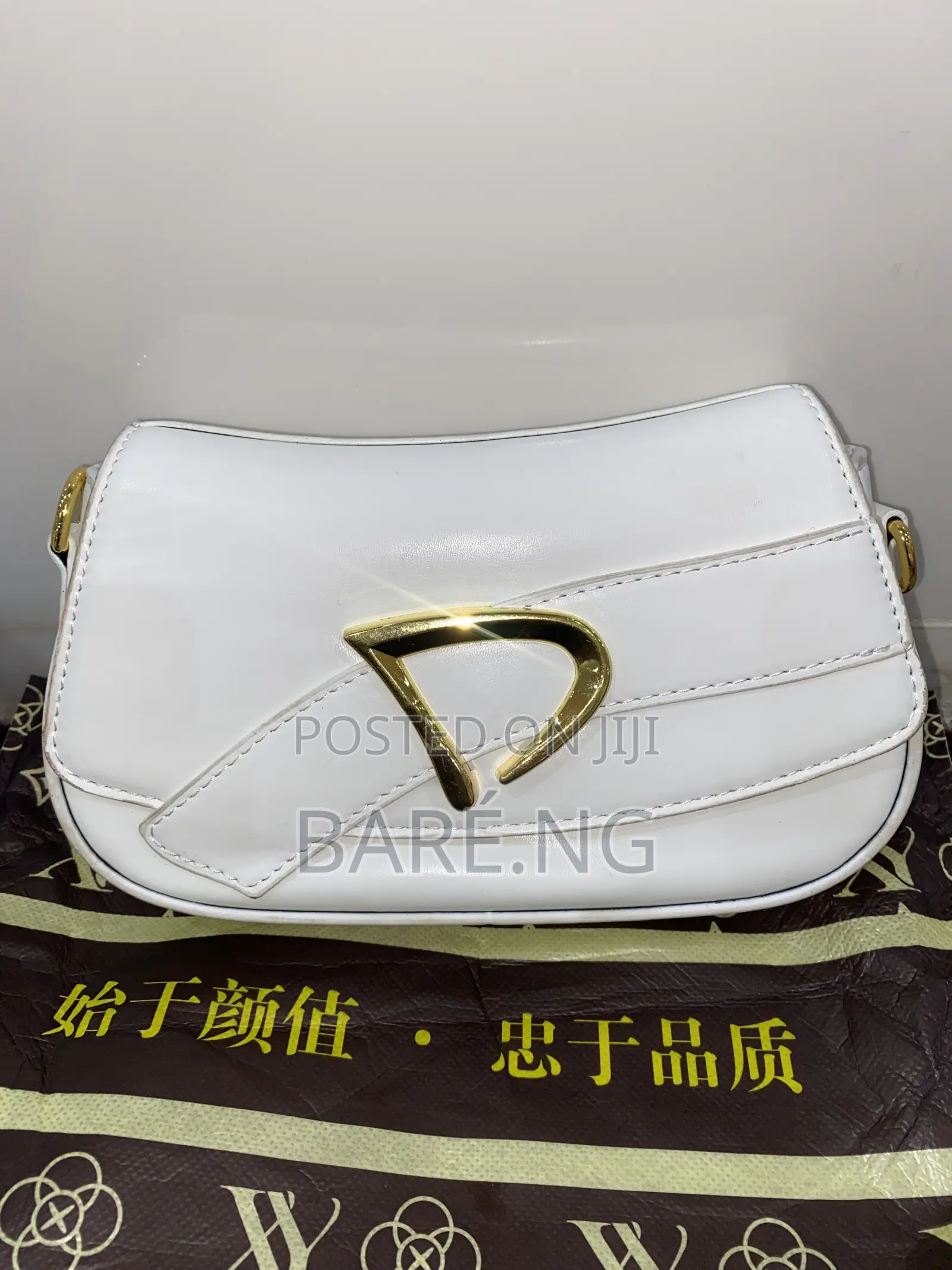 White Handbag