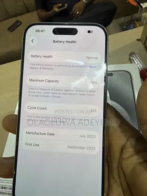 Apple iPhone 15 Pro 256 GB Silver