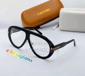 Oversized Glasses for Women & Men Frame Rectangular Eyewear.