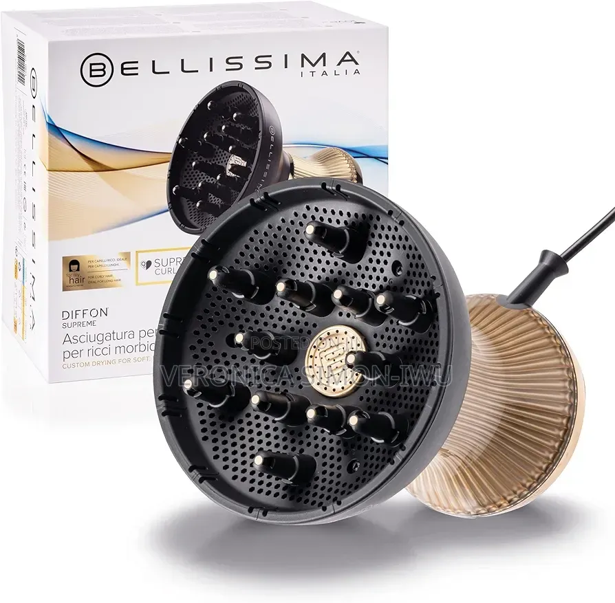 Bellissima Italia Diffon Supreme Hair Diffuser Styling Dryer