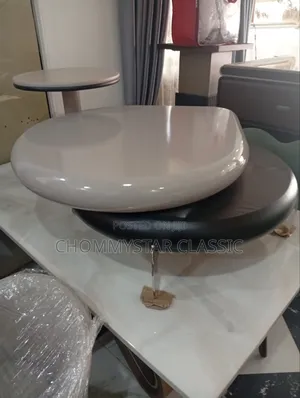 Oval Centre Table Marble Top