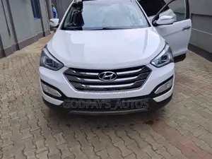 Hyundai Santa Fe Limited 4dr SUV AWD (3.3L 6cyl 6A) 2015 White