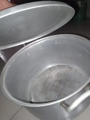 Fairly Used Pots . Big Aluminium Pot