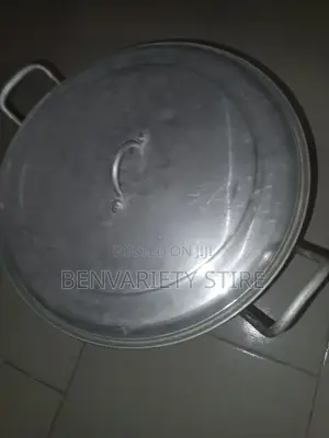 Fairly Used Pots . Big Aluminium Pot