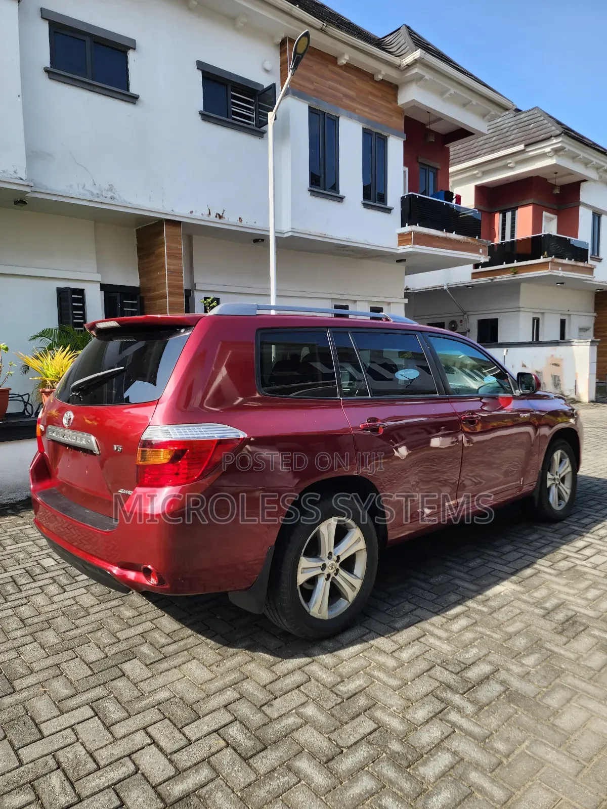 Toyota Highlander 2009 Red
