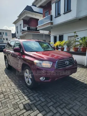 Toyota Highlander 2009 Red