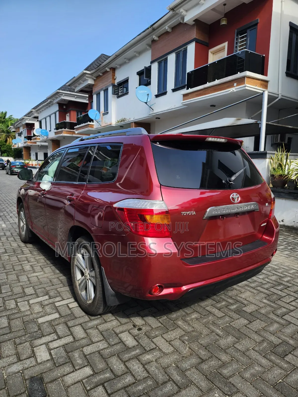 Toyota Highlander 2009 Red