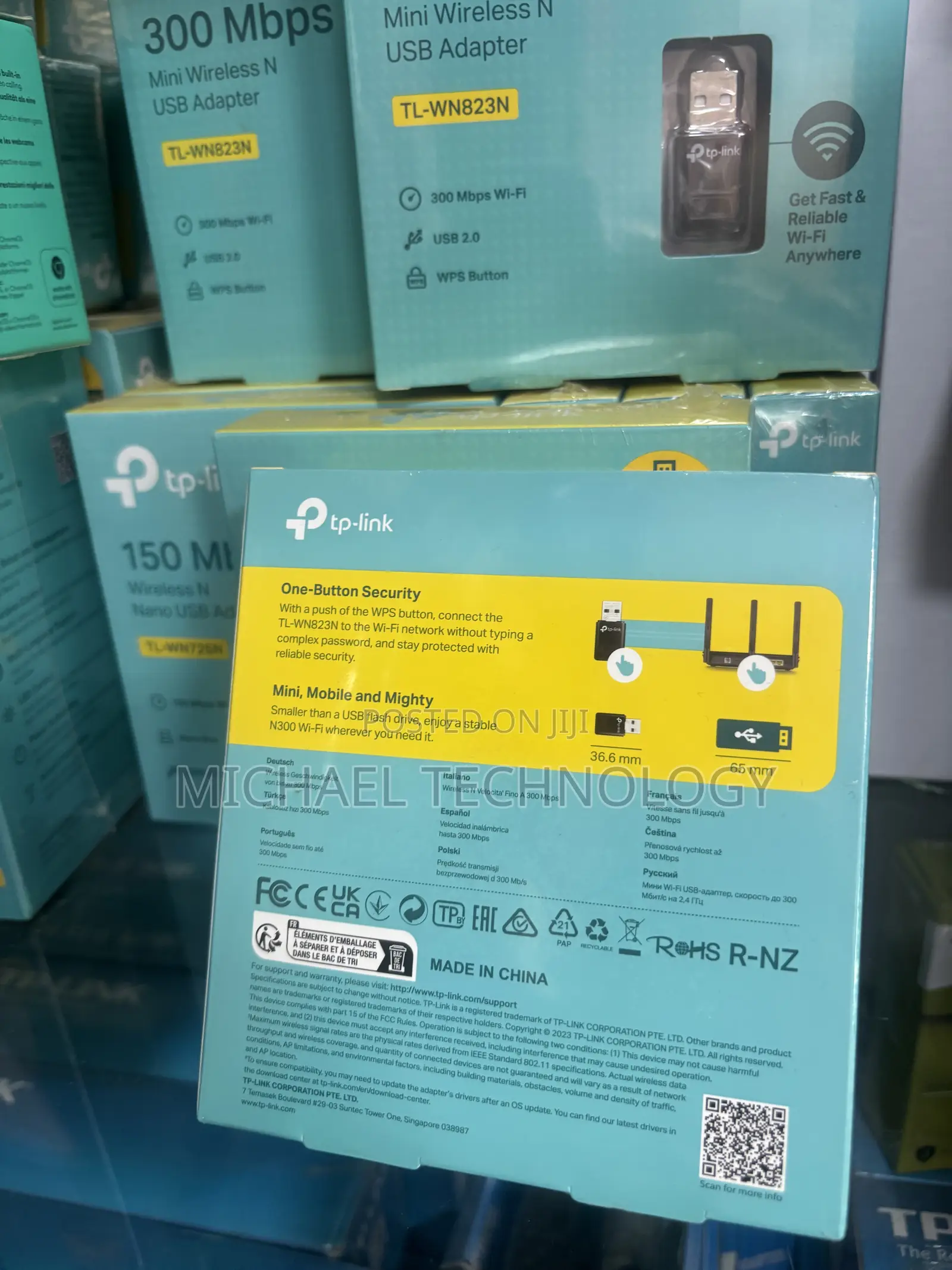 TP-Link 300 MBPS Wireless Adapter TP-Link TL-WN823N