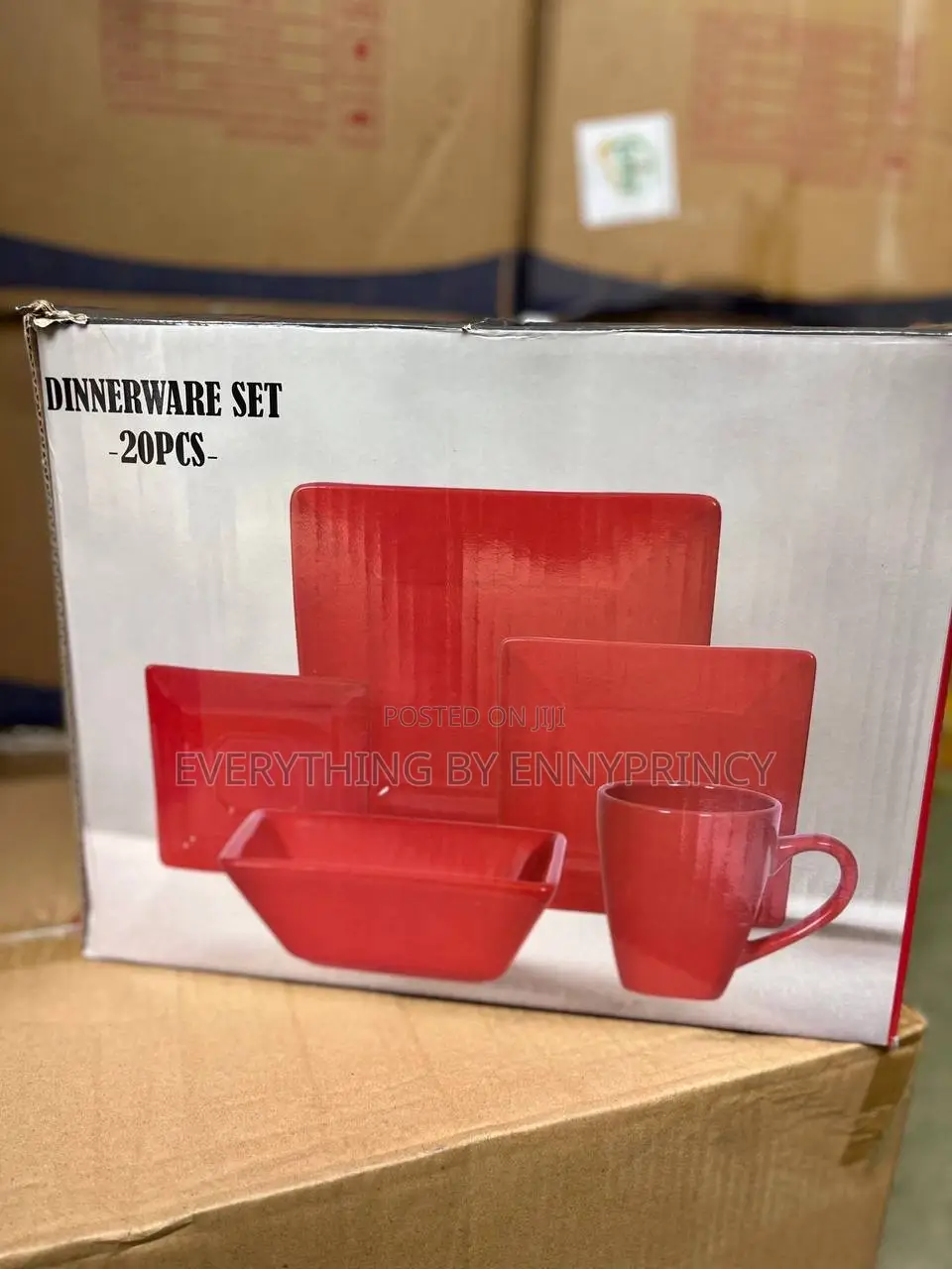 Square 20pcs Dinner Set