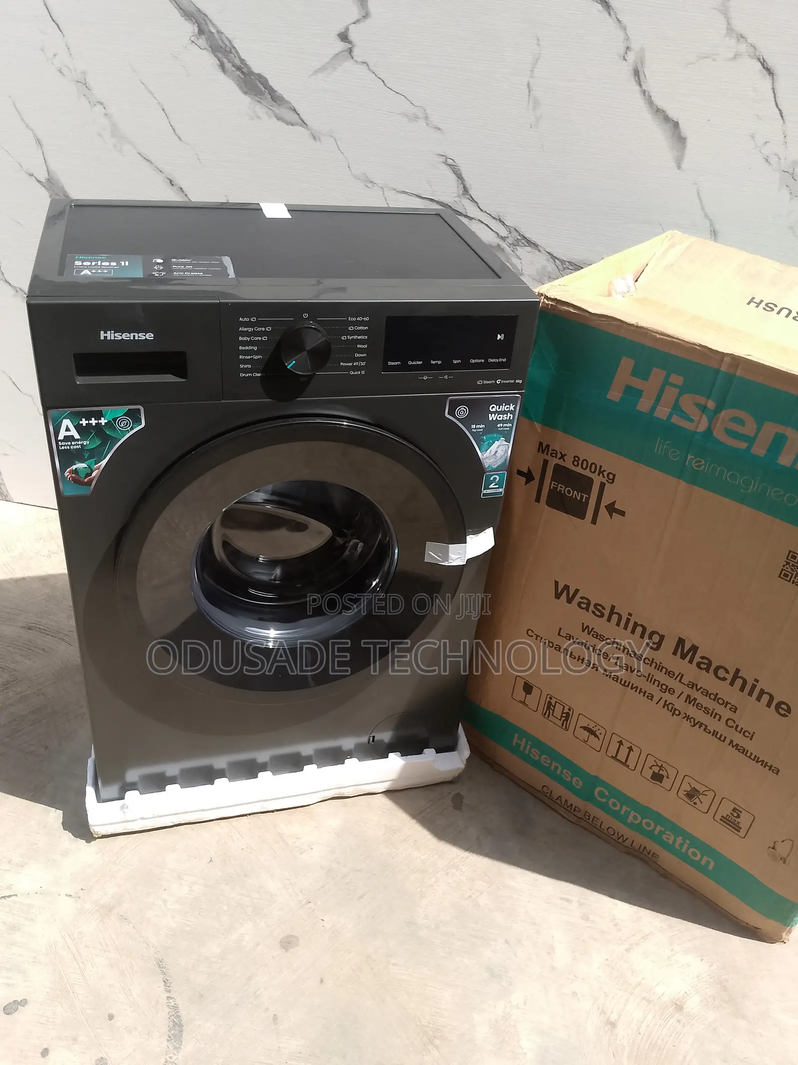 Hisense Front Load Washing Machine Model WM1L6022BKWF