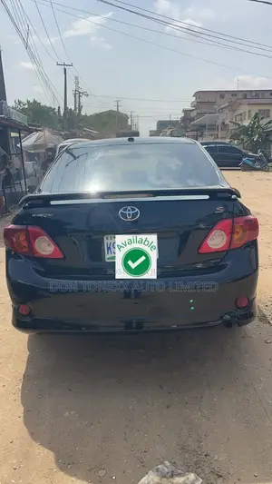 Toyota Corolla S 4dr Sedan (1.8L 4cyl 4A) 2009 Black
