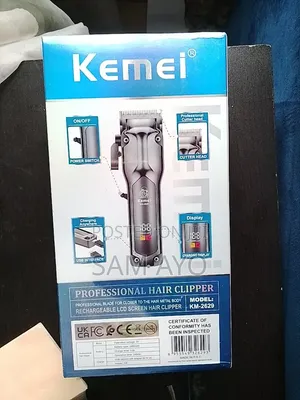 Kemei Professional Hair Clipper Beard Trimmer Brushless Motor