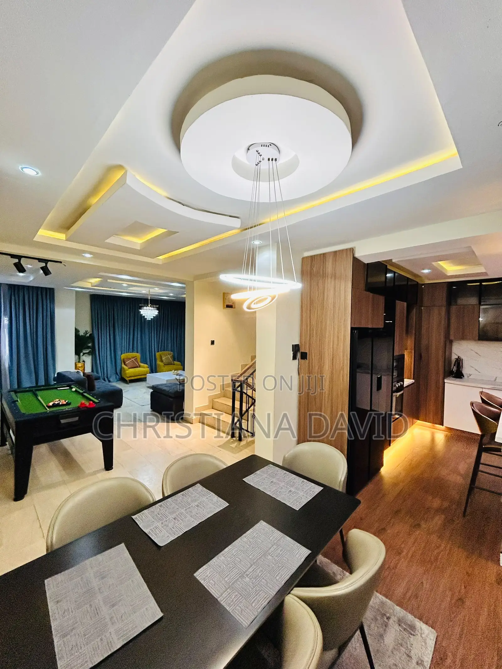 4Bedroom Duplex With Snooker & Swimming Pool.
