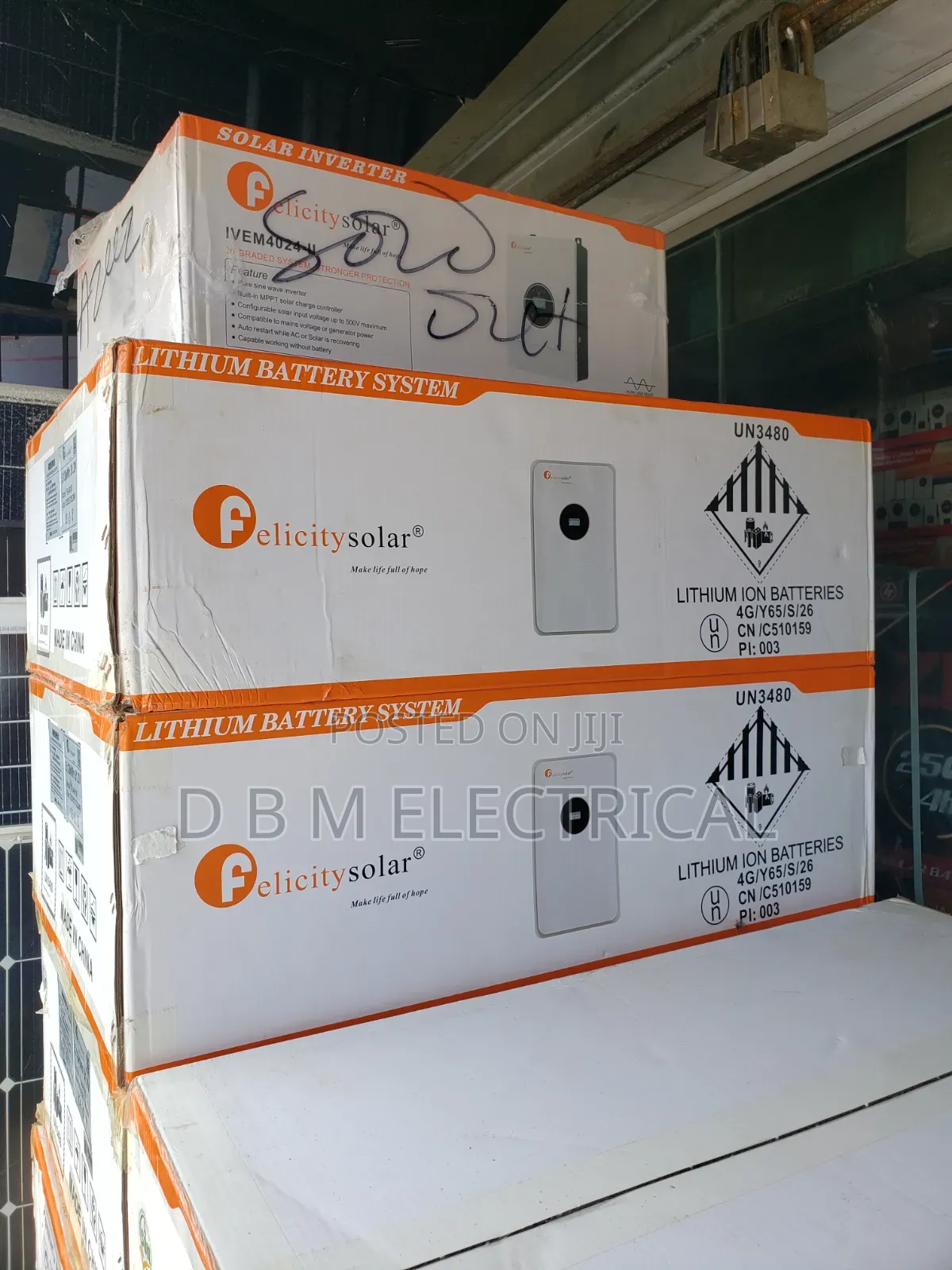10kwh 48v Felicity Solar Lithium Battery